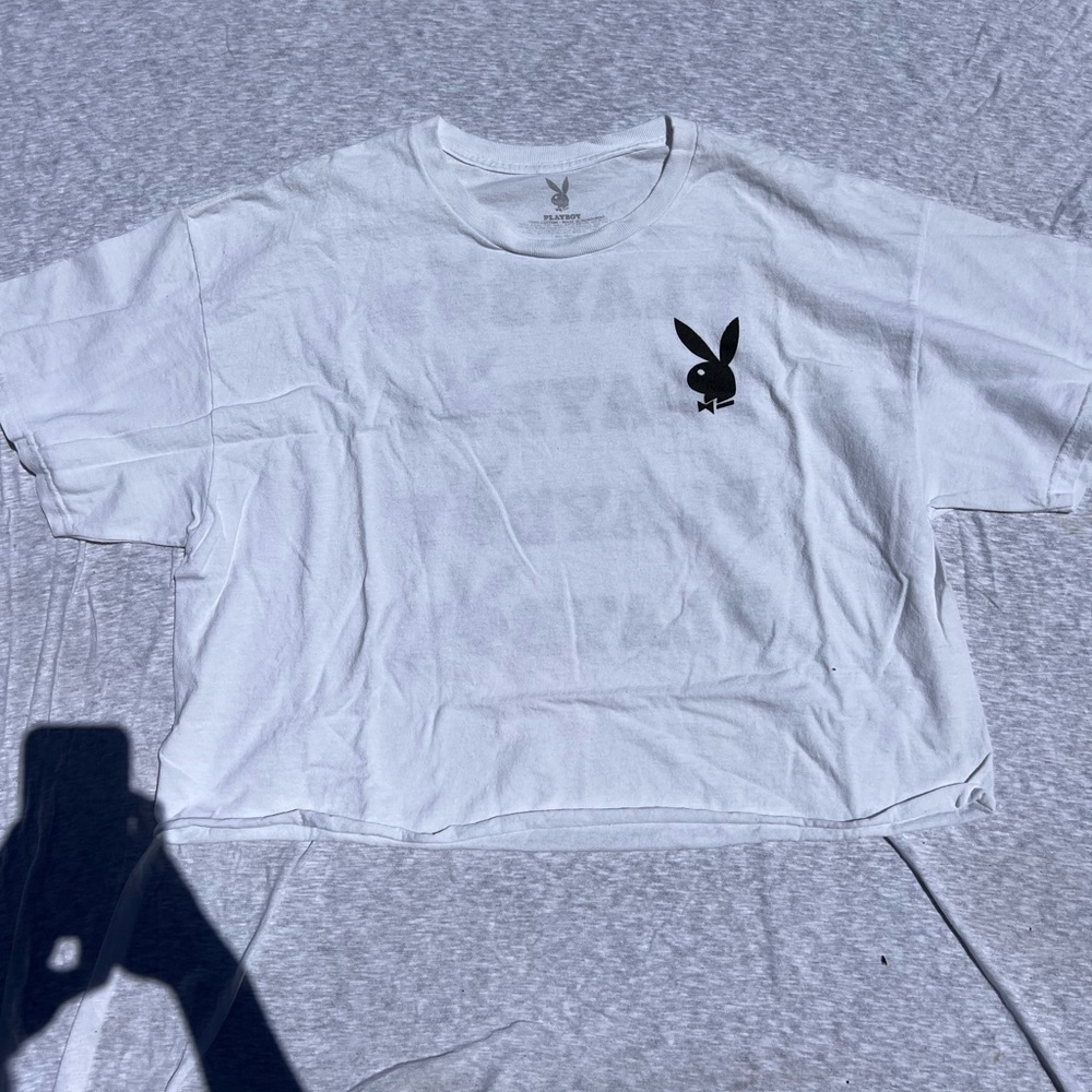 PlayBoy Shirt Size XL (cropped)